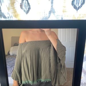 Off the shoulder top